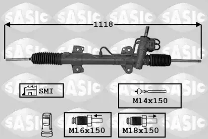 7006168 SASIC Рулевой механизм