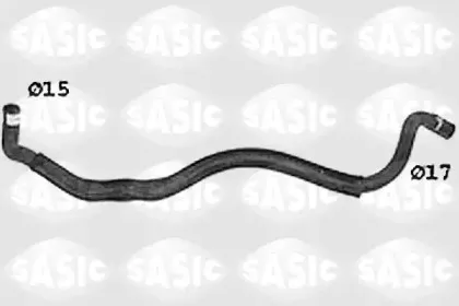 SWH0504 SASIC Шланг радиатора