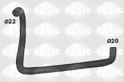 SWH4247 SASIC Шланг радиатора