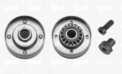 14-0318 IPD Натяжной ролик, поликлиновойремень