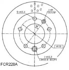 BCR228A BERAL