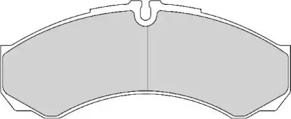 2912117304144014 BERAL Комплект тормозных колодок, дисковый тормоз