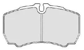 2912320304044014 BERAL Комплект тормозных колодок, дисковый тормоз