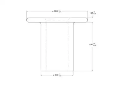93057 BERAL Заклепка, накладки барабанного тормоза