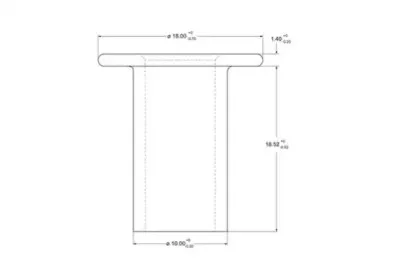 93067 BERAL Заклепка, накладки барабанного тормоза