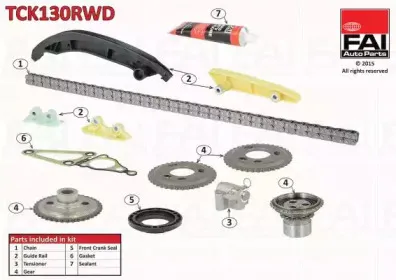 TCK130RWD FAI AutoParts Комплект цели привода распредвала