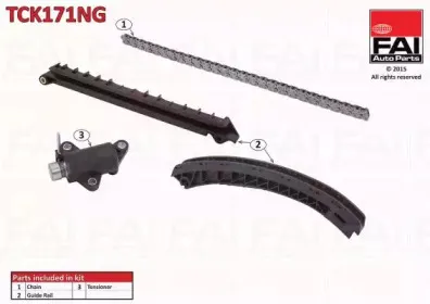 TCK171NG FAI AutoParts Комплект цели привода распредвала