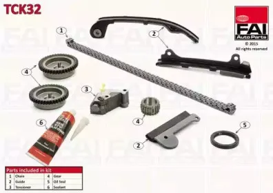 TCK32 FAI AutoParts Комплект цели привода распредвала