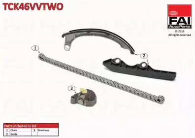 TCK46VVTWO FAI AutoParts Комплект цели привода распредвала