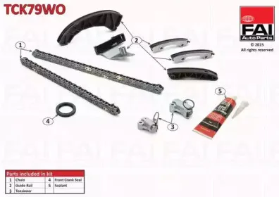 TCK79WO FAI AutoParts Комплект цели привода распредвала