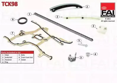 TCK98 FAI AutoParts Комплект цели привода распредвала