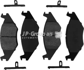1163600110 JP GROUP Комплект тормозных колодок, дисковый тормоз