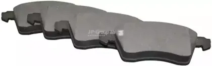1163603510 JP GROUP Комплект тормозных колодок, дисковый тормоз