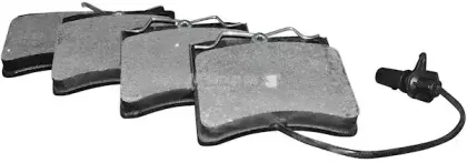 1163603810 JP GROUP Комплект тормозных колодок, дисковый тормоз