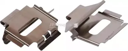 1163650810 JP GROUP Комплектующие, колодки дискового тормоза