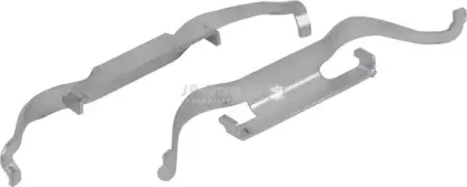 1163650910 JP GROUP Комплектующие, колодки дискового тормоза