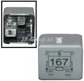 1199206900 JP GROUP Реле, топливный насос