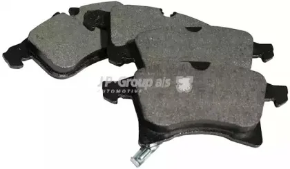 1263600410 JP GROUP Комплект тормозных колодок, дисковый тормоз