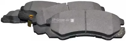 1263601710 JP GROUP Комплект тормозных колодок, дисковый тормоз
