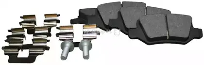 1363701310 JP GROUP Комплект тормозных колодок, дисковый тормоз