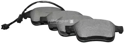 3063600310 JP GROUP Комплект тормозных колодок, дисковый тормоз