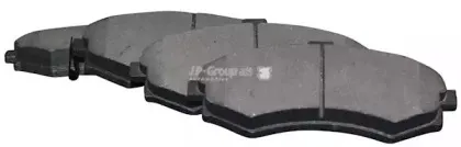 3563600110 JP GROUP Комплект тормозных колодок, дисковый тормоз