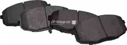 3663600910 JP GROUP Комплект тормозных колодок, дисковый тормоз