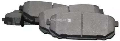 3663700110 JP GROUP Комплект тормозных колодок, дисковый тормоз