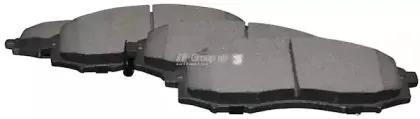 4063600510 JP GROUP Комплект тормозных колодок, дисковый тормоз