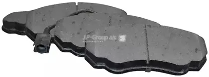 4163602410 JP GROUP Комплект тормозных колодок, дисковый тормоз