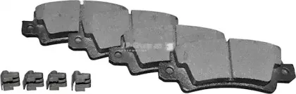 4863701310 JP GROUP Комплект тормозных колодок, дисковый тормоз