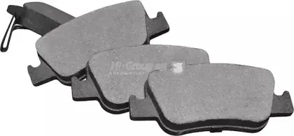 4863701910 JP GROUP Комплект тормозных колодок, дисковый тормоз