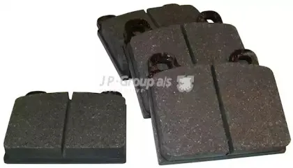 8163601010 JP GROUP Комплект тормозных колодок, дисковый тормоз