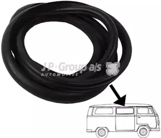 8186101300 JP GROUP Прокладка, боковое стекло