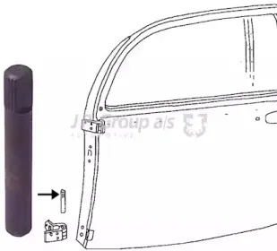 8187450500 JP GROUP Дверной шарнир