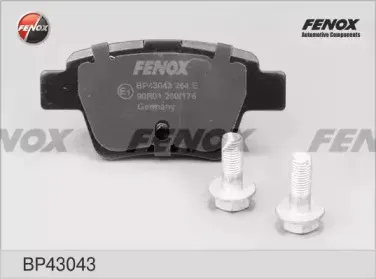 BP43043 FENOX Комплект тормозных колодок, дисковый тормоз