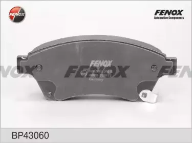 BP43060 FENOX Комплект тормозных колодок, дисковый тормоз