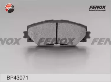BP43071 FENOX Комплект тормозных колодок, дисковый тормоз