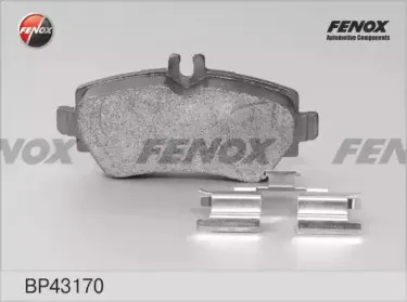 BP43170 FENOX Комплект тормозных колодок, дисковый тормоз