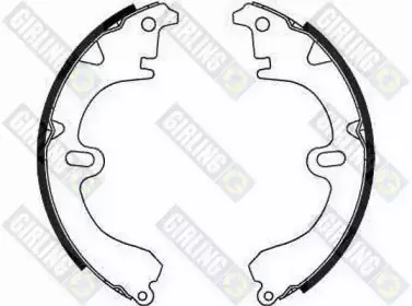 5181819 GIRLING Комплект тормозных колодок