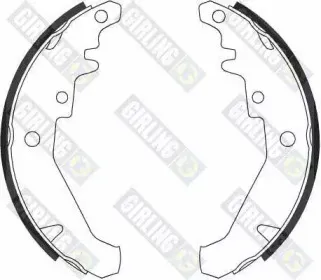 5184362 GIRLING Комплект тормозных колодок