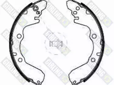 5185879 GIRLING Комплект тормозных колодок