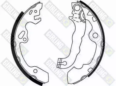 5186361 GIRLING Комплект тормозных колодок