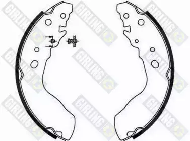 5186419 GIRLING Комплект тормозных колодок