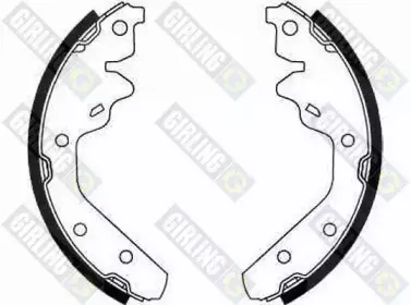 5186449 GIRLING Комплект тормозных колодок