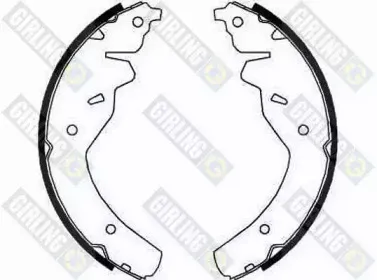 5186609 GIRLING Комплект тормозных колодок