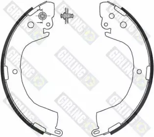 5186919 GIRLING Комплект тормозных колодок