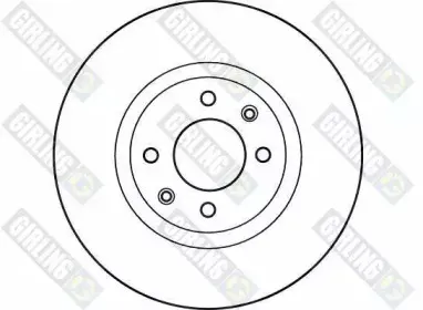 6041831 GIRLING Тормозной диск