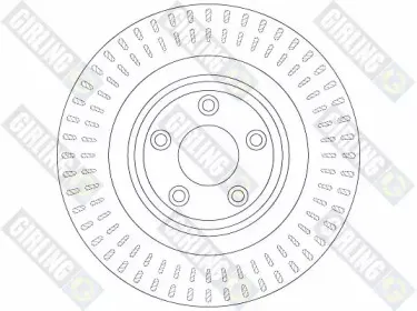 6062952 GIRLING Тормозной диск