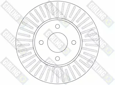 6064301 GIRLING Тормозной диск